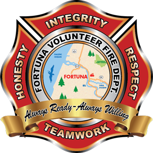 Fortuna Volunteer Fire Department logo