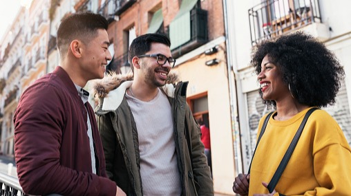 Représentation de la formation : Aller vers, dans l'espace public