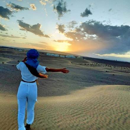 Otherworldly Nomadic Sahara Desert Morocco cultural tour