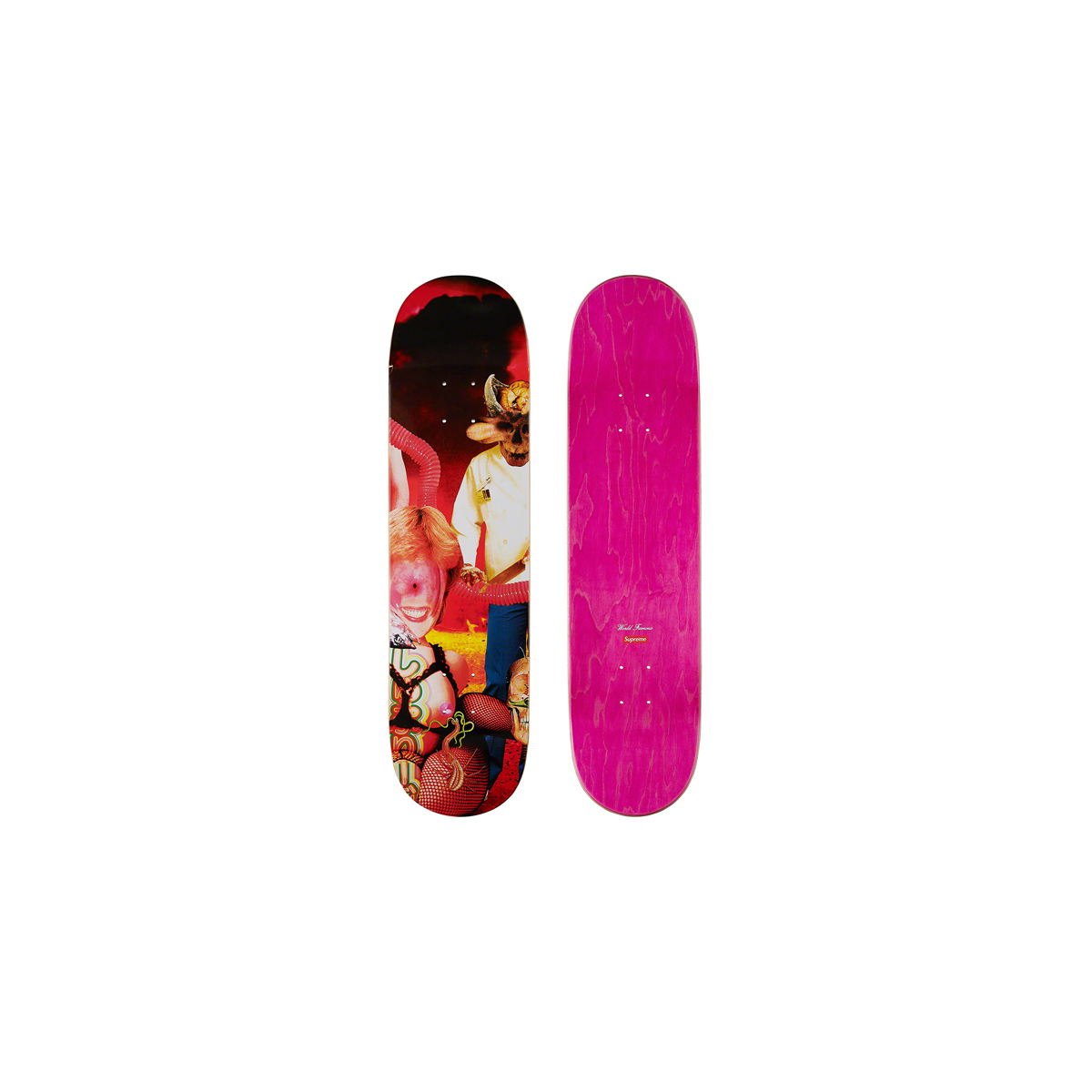 Supreme Sekintani La Norihiro Skateboard Deck Pink (8') (SS19