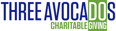 Three Avocados Charitable Giving logo