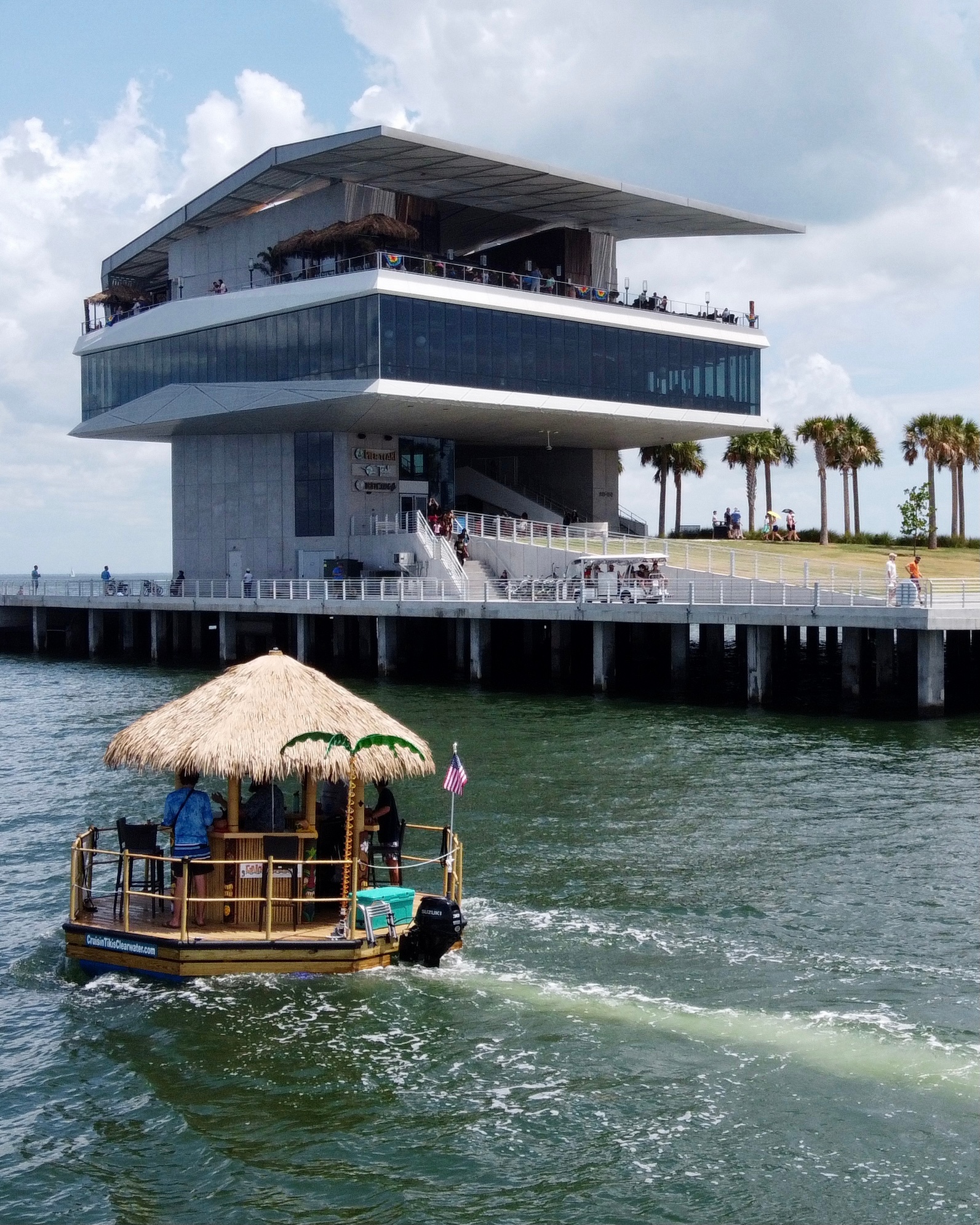 Public or Private St. Pete Pier Tiki Cruise (BYOB) image