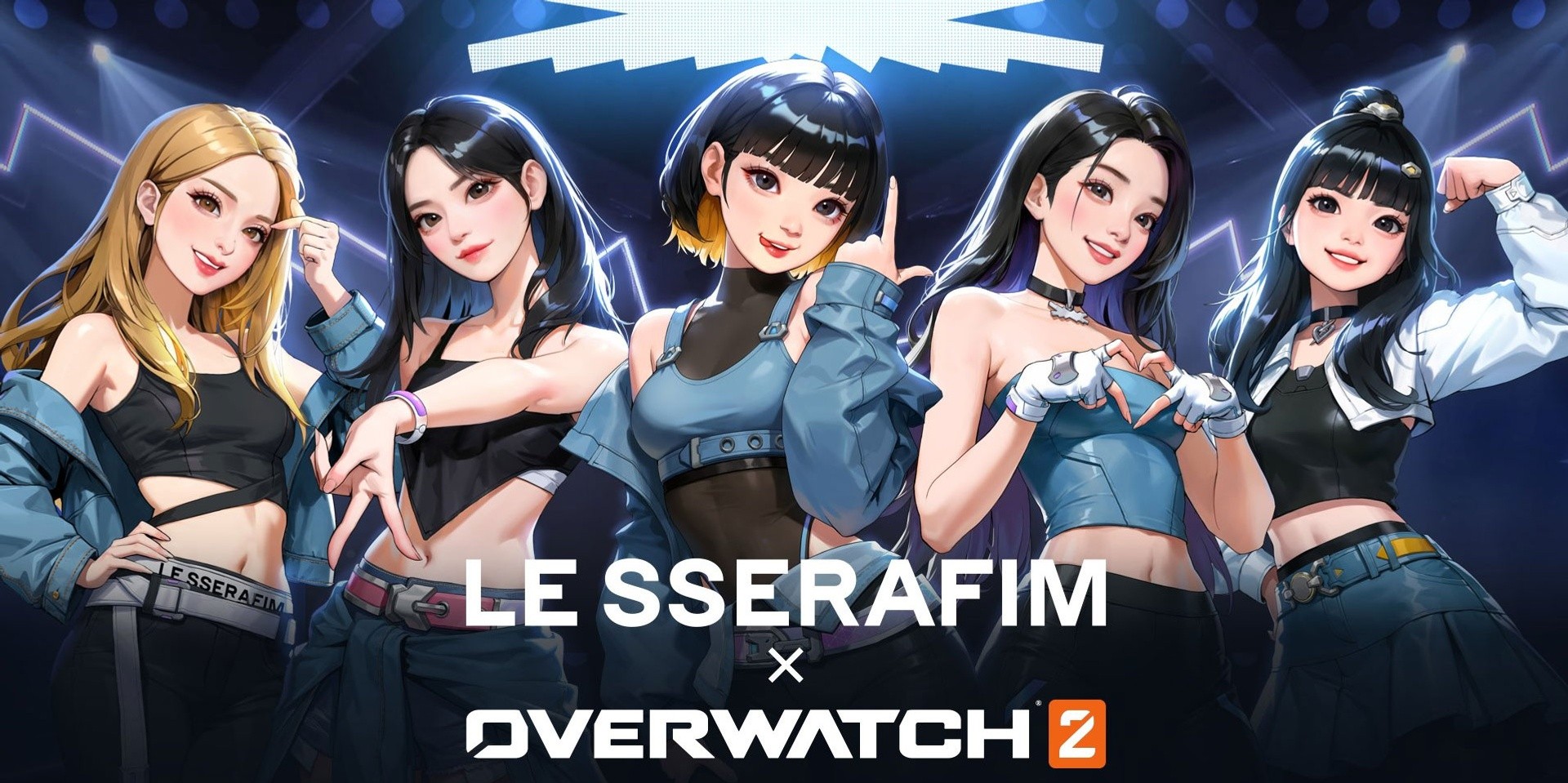 LE SSERAFIM and Overwatch announce collab, 'Perfect Night' music video, BlizzCon performance