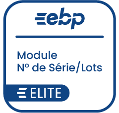 Représentation de la formation : Formation EBP Gestion commerciale Elite Module Série/Lot