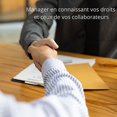 Représentation de la formation : Les fondamentaux du droit social pour Dirigeant ou Manager 