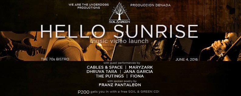 HELLO SUNRISE Music Video Launch