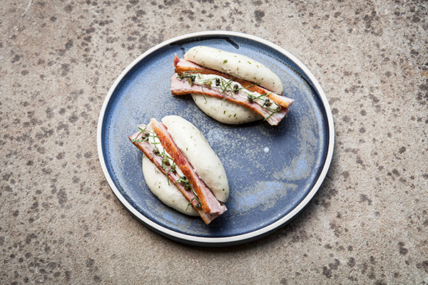 Lamb and fermented turnip bao