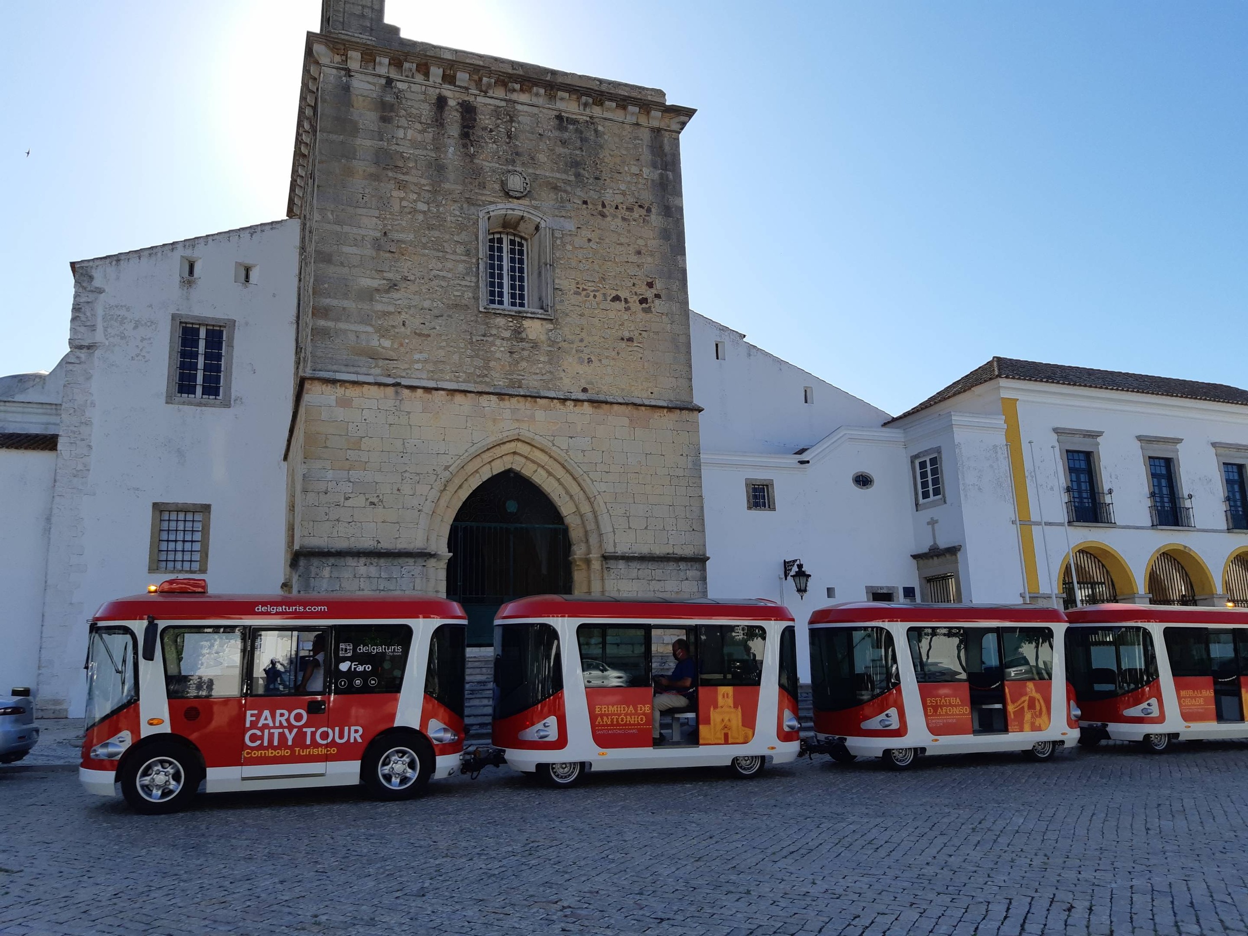 Tour em comboio turístico de Faro • Bilhetes Individuais