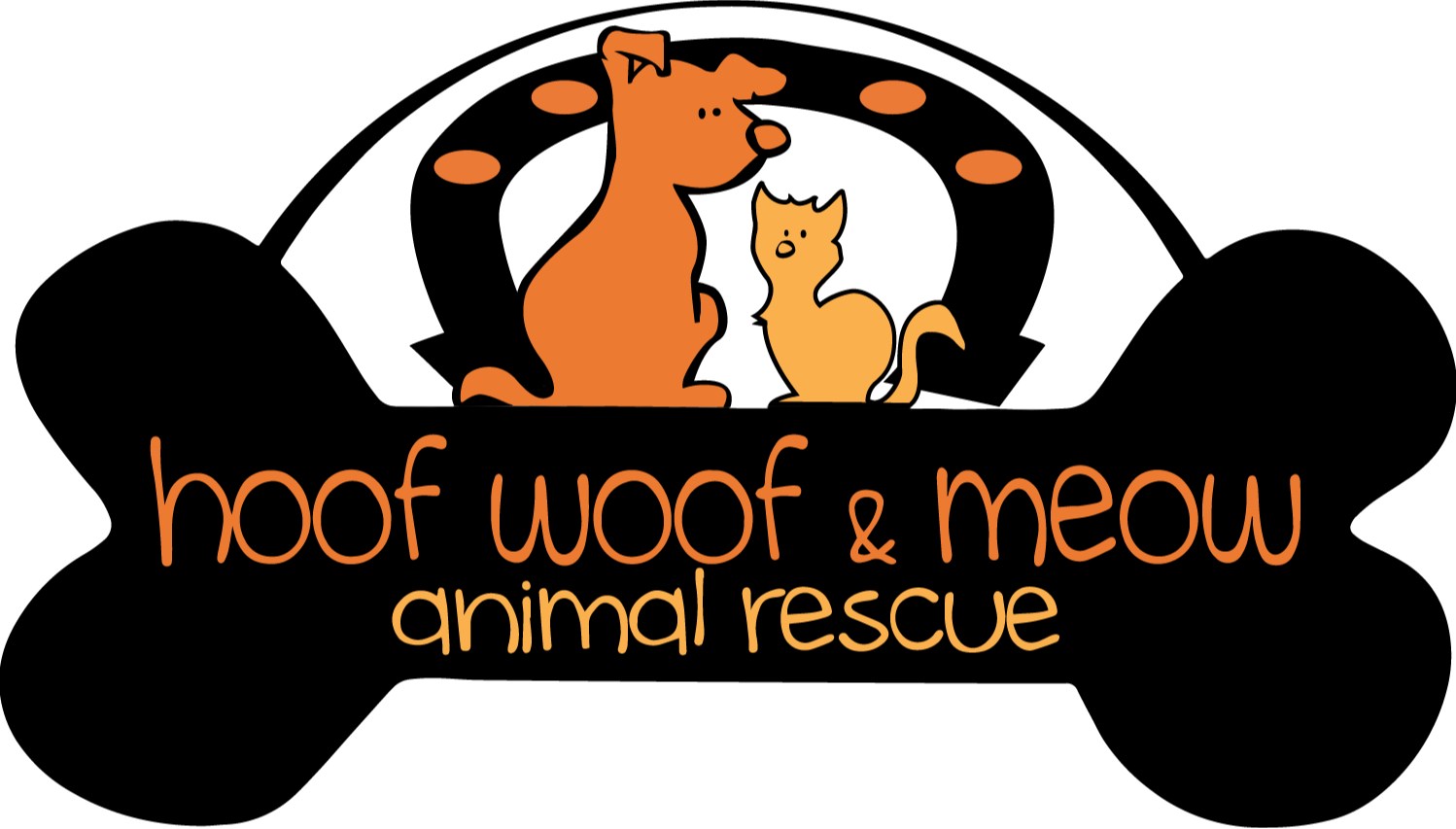 Hoof Woof Meow Animal Rescue logo