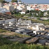 Tétouan Cemetery, Graves With City In Background [22] (Tétouan, Morocco, 2008)
