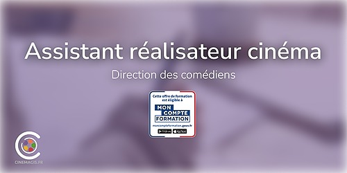 Représentation de la formation : DIRECTION DES COMEDIENS