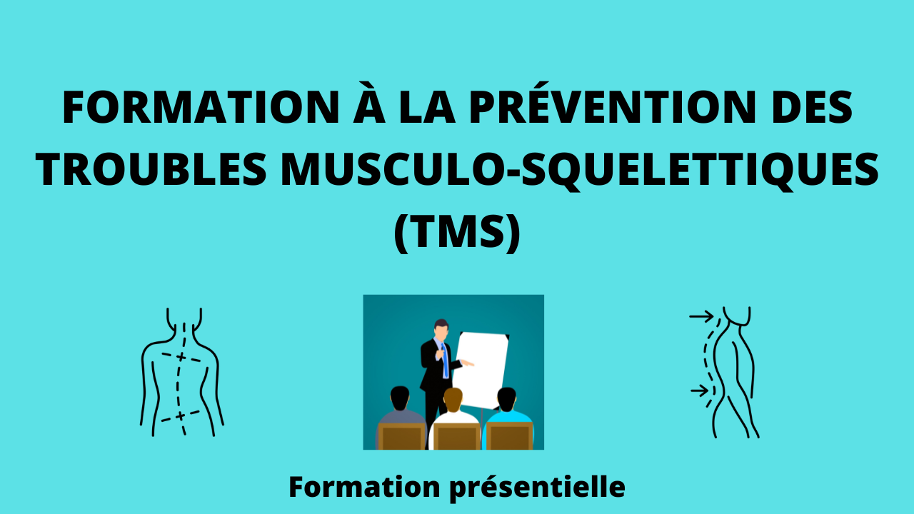 Représentation de la formation : Formation à la prévention des troubles musculo-squelettiques (TMS)