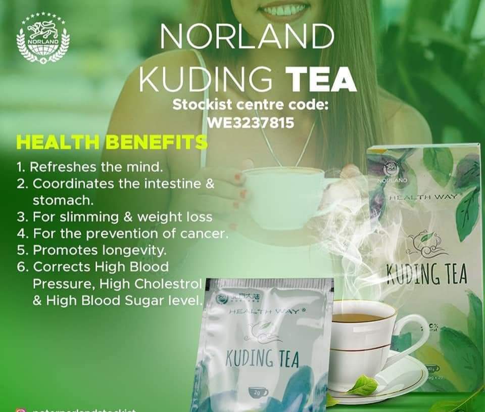 KUDING TEA NORLAND international healthcare Flutterwave Store