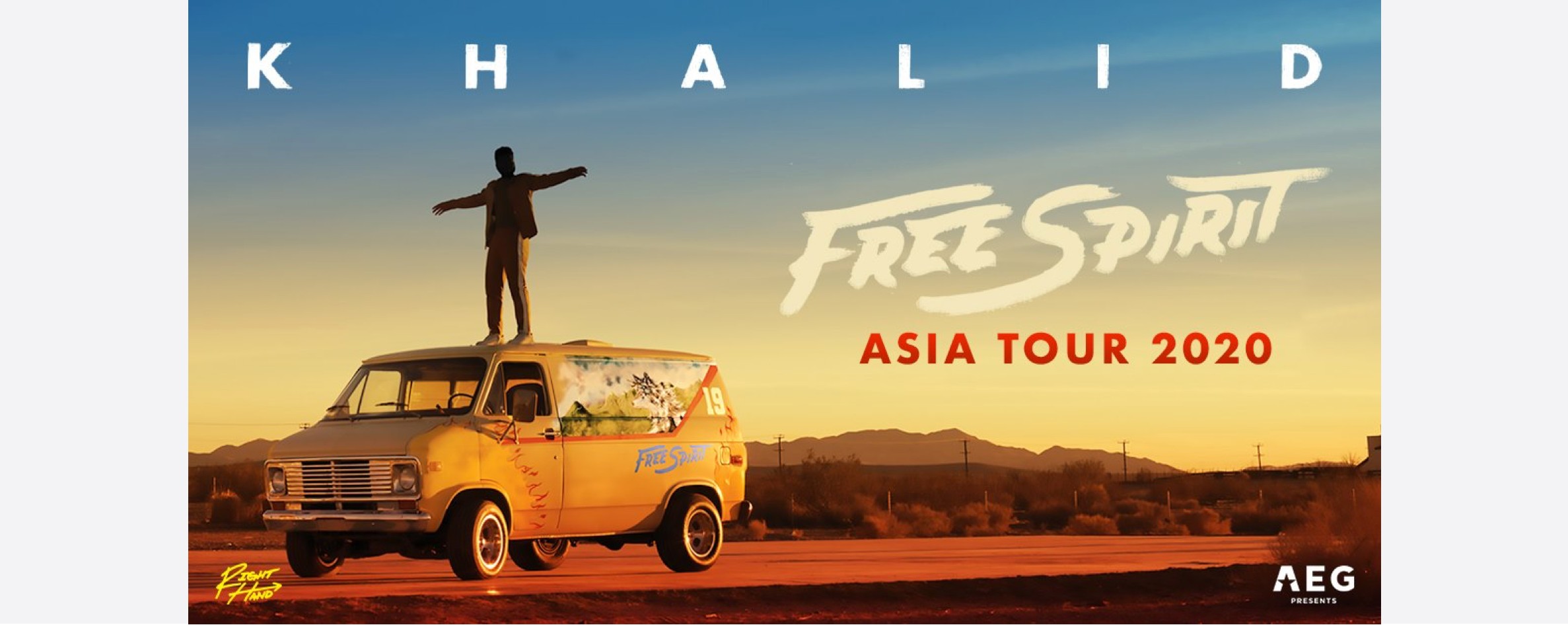[POSTPONED] Khalid Free Spirit World Tour 2020 Singapore