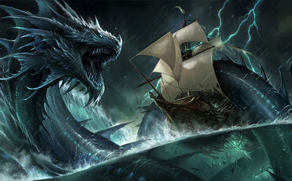 Leviathan, l'autre Kraken de la mythologie.