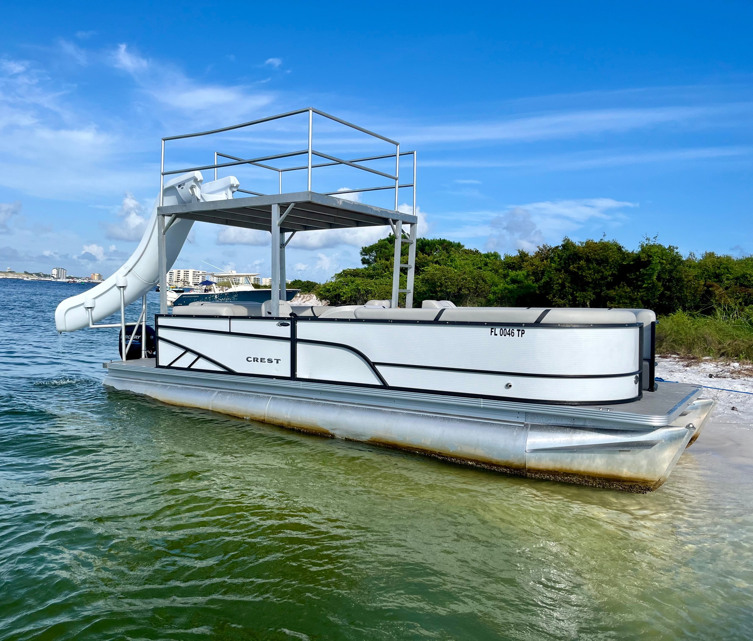 Double Decker Pontoon Boat Rental