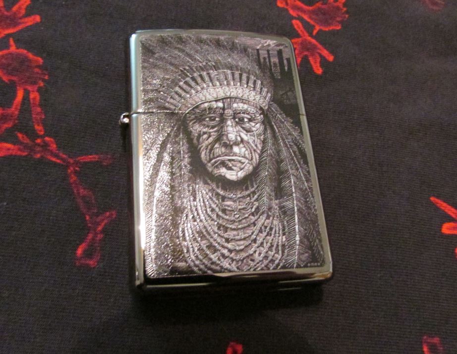 2018-emek-chief-zippo-lighter-le | Collectionzz