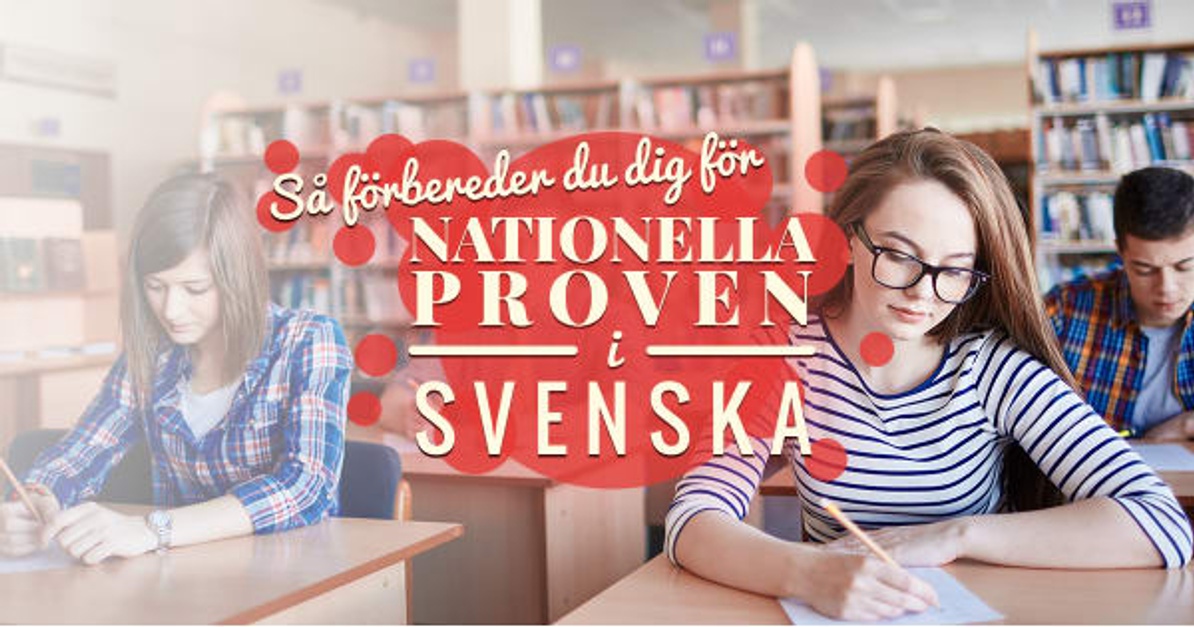 Bli Förbered För Nationella Proven I Svenska