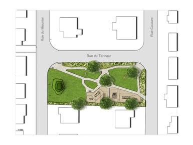 Octroi du contrat de services professionnels pour l’aménagement du parc Meunier