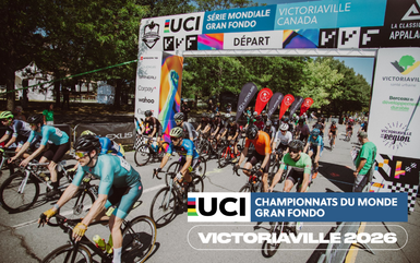 Victoriaville et sa région accueilleront les championnats du monde Gran Fondo UCI en 2026