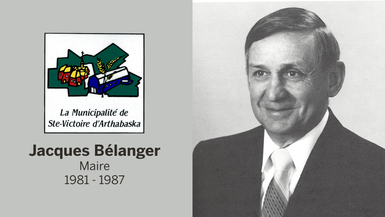 Deuil à la suite du décès de l’ancien maire de Sainte-Victoire d’Arthabaska, Jacques Bélanger