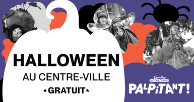 Rendez-vous au centre-ville pour la grande fête de l’Halloween 