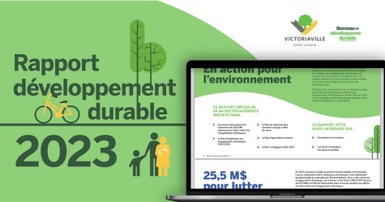 Rapport développement durable - Bilan sur les activités en environnement 2023