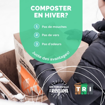 Composter même en hiver?