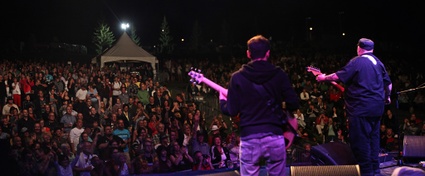 Festival de Blues de Victoriaville au parc Terre-des-Jeunes
