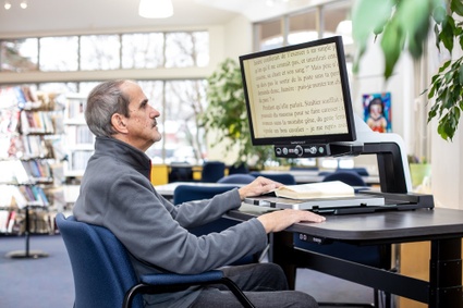 Dispositifs informatiques pour personnes en situation de handicap aux bibliothèques de Victoriaville