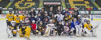 École de hockey au Colisée Desjardins de Victoriaville