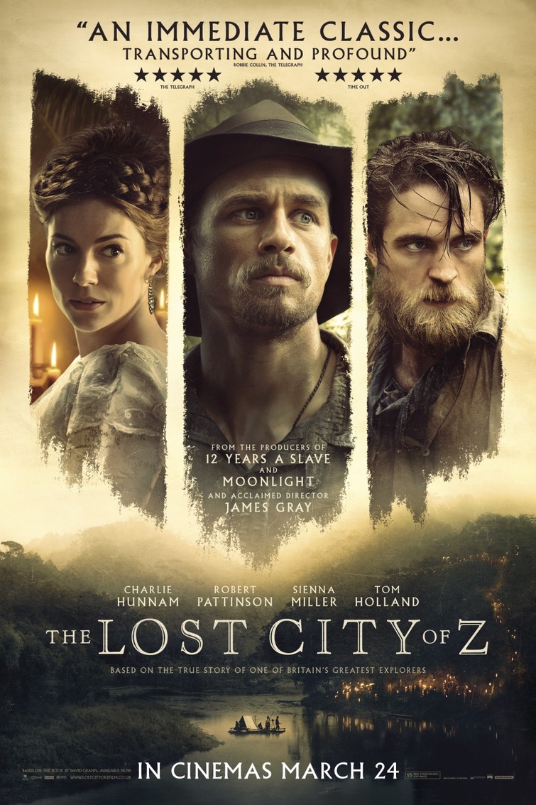 Poster officiel du film The Lost City of Z