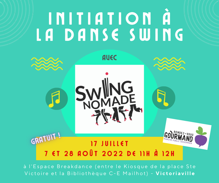 Affiche danse swing