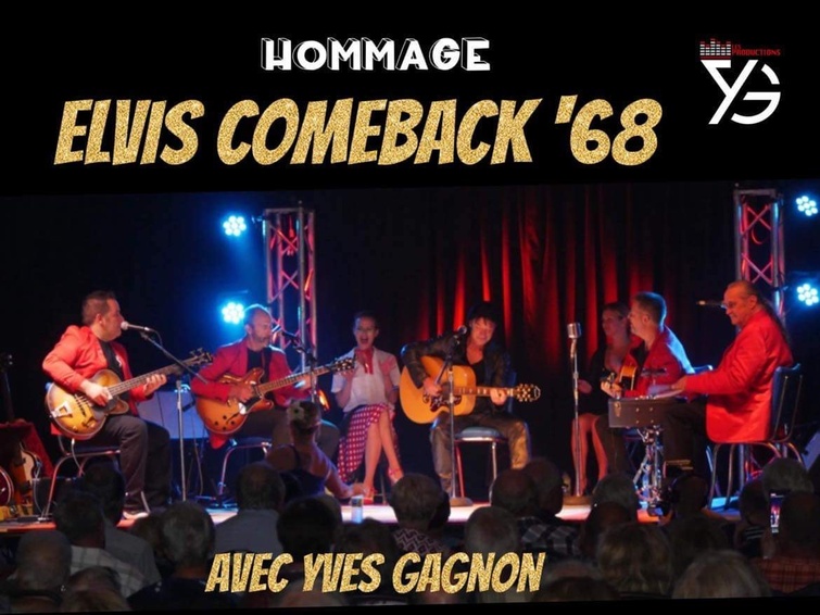 TVR: Rendez-vous country à Daveluyville - Elvis comeback 68 avec Yves Gagnon