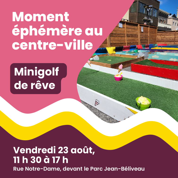 Minigolf de rêve