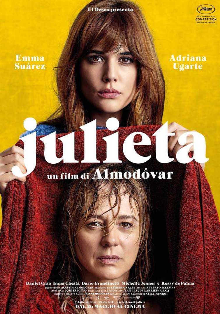 Affiche officielle du film Julieta