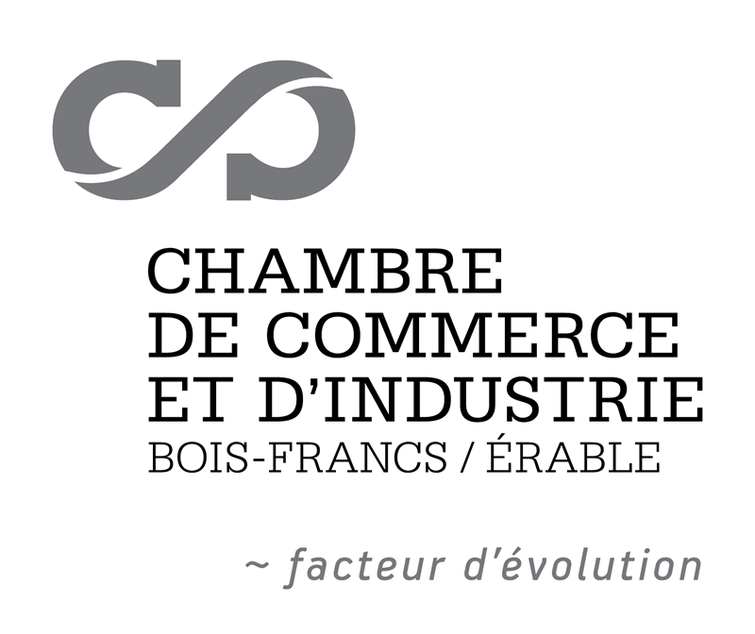 Logo, Chambre de commerce et d'industrie des Bois-Francs et de l'Érable