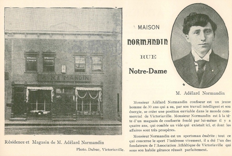 Maison Normandin, 1910