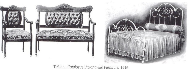 Meubles Victo Furniture, 1916