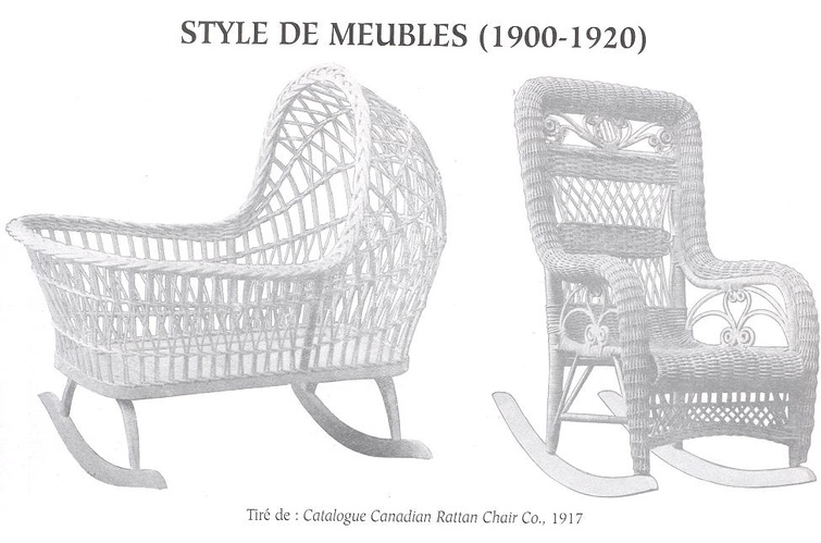 Style de meubles, 1917