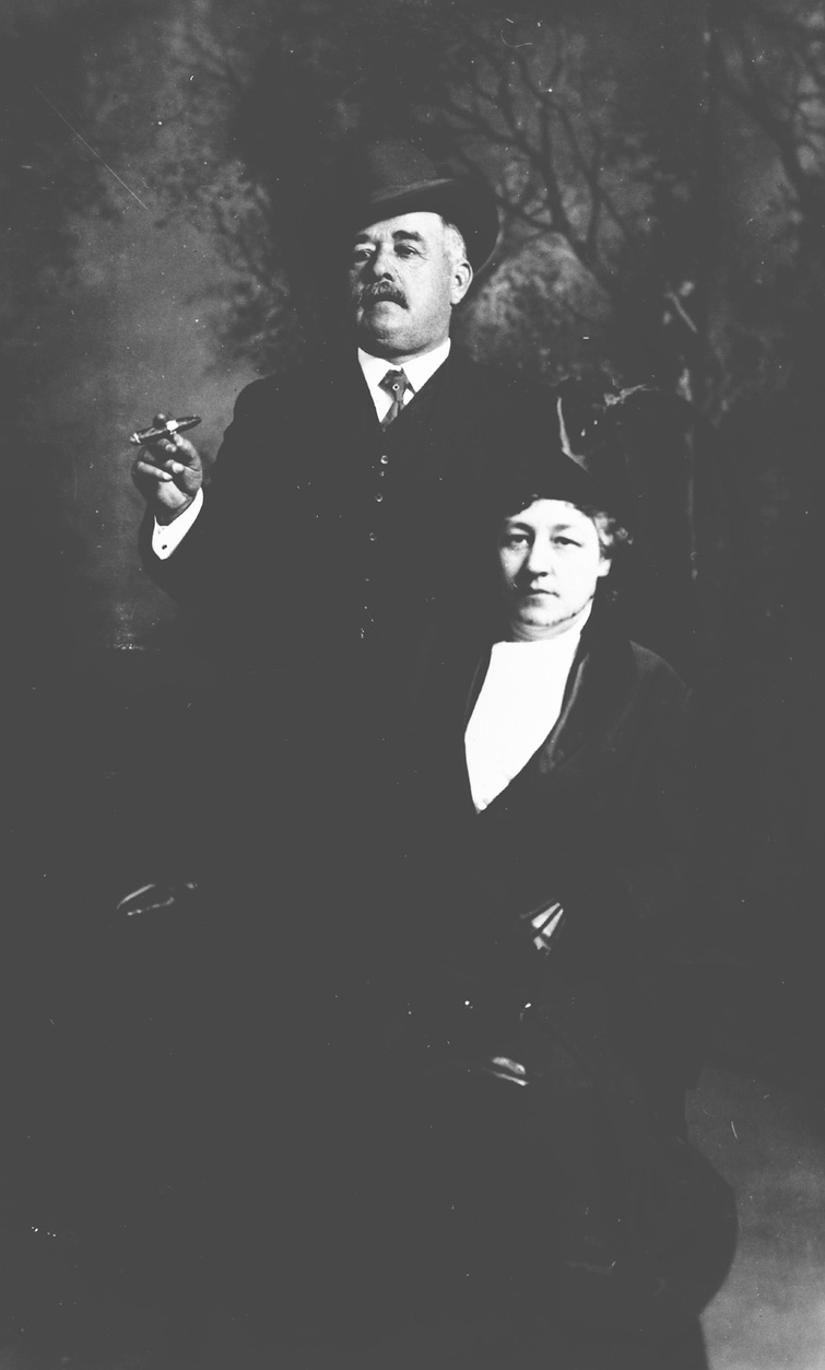 Paul Tourigny et son épouse Alice Lavigne