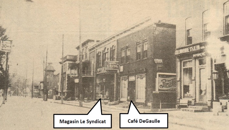 Magasin Syndicat et Café De Gaulle