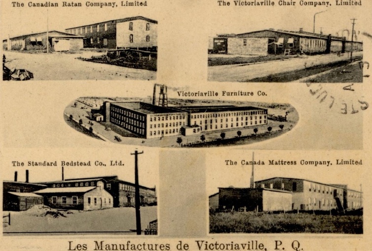 Premières manufactures de meubles de Victoriaville