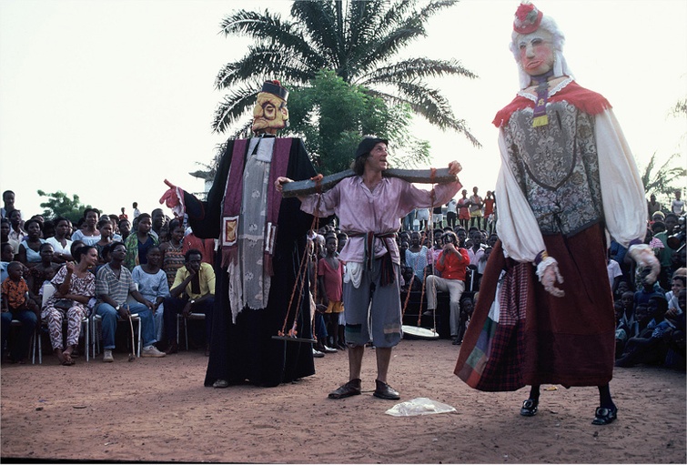 Le Parminou au Sénégal avec la troupe Bamtaare