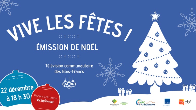 Une deuxième édition pour l’émission Vive les Fêtes!