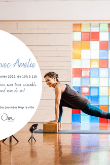 Séance de yoga avec Amélie de Om Studio (gratuit)