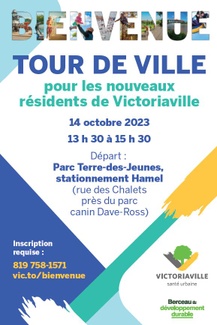Tour de ville pour les nouveaux résidents de Victoriaville