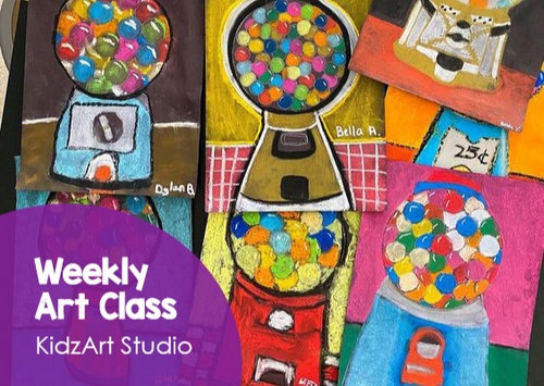 Studio Art Class (Ages 6-8): Learn Drawing, Painting, & 3D Art - KidzArt of  Cary, Apex, and Holly Springs - Sawyer