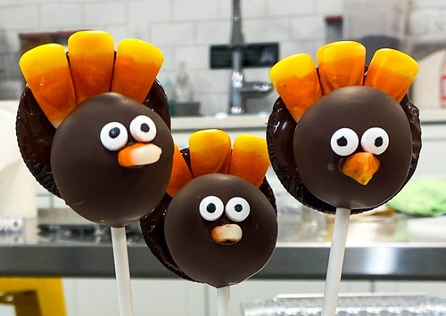 Turkey Cake Pops - The Flavor Labs - Sawyer