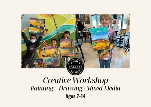 Winter Break Teen Art Camp: Intro to Mixed Media Art - Nevada